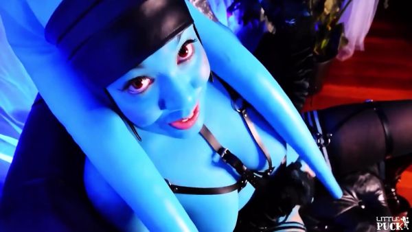 Twilek Alien Slave Star Wars Cosplay - Little Puck - upornia.com on v0d.com