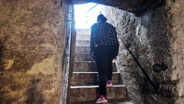 Mariaespino Submissive Blowjob in Cellar - BDSM Slave Used by Master - xxxfiles.com - France on v0d.com