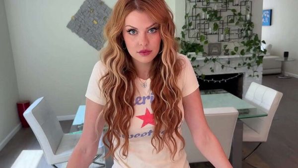 Horny Redhead Babysitter Fucks You POV - Big Natural Tits & Cum in Mouth - Elly Clutch - veryfreeporn.com on v0d.com