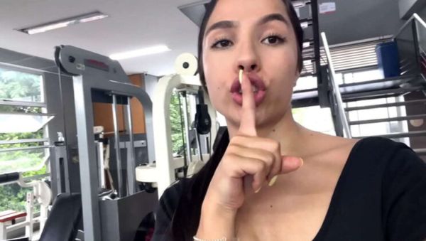 Marianamx squirts hard in gym bathroom - almost caught by instructor fingering herself - xxxfiles.com on v0d.com