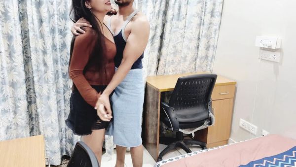 Desi girlfriend's sister doggy style fucked from behind in empty home - Hindi audio 4k - veryfreeporn.com - India on v0d.com
