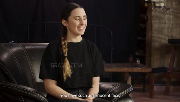 Maximilian Lomp Spanks Teen Slave Emilie's First Time BDSM Punishment Part 1 - xxxfiles.com - Hungary on v0d.com