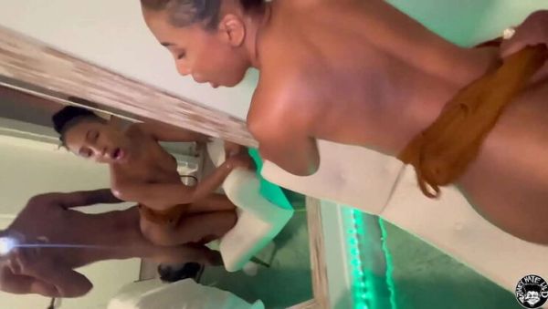 Ebony stepsis Olivia Jay takes hard BBC pounding from Lil D - rough anal & creampie - veryfreeporn.com on v0d.com