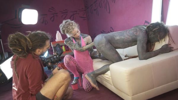 Behind The Scenes Anal Fucking With Tattooed German Amateurs Anuskatzz & Lily Lu - porntry.com - Germany on v0d.com