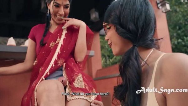 Desi Futa Girl Fucks Two American Futa Babes - Threesome with Big Tits & Huge Dick - xxxfiles.com - Usa - India on v0d.com