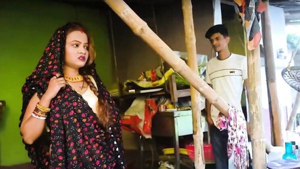 Desi Bhabhi Face Fuck and Doggy Style 3Some with Devar - Hindi Sex - porntry.com - India on v0d.com