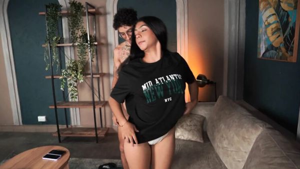 Skinny Stepsister Surprised By Stepbrother's Cock - Petite Teen Wants More - porntry.com - Spain - Colombia on v0d.com