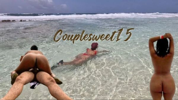 Teen Latina Brunette Fucks Tourist With Big Dick On Public Beach - Doggy Style Sex Until Cum Inside - porntry.com - Colombia on v0d.com