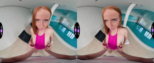 Redhead beauty Holly Molly rides a big cock in vr - alphaporno.com on v0d.com