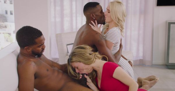 Cadence Lux & Anya Olsen: Blondes gone wild - alphaporno.com on v0d.com