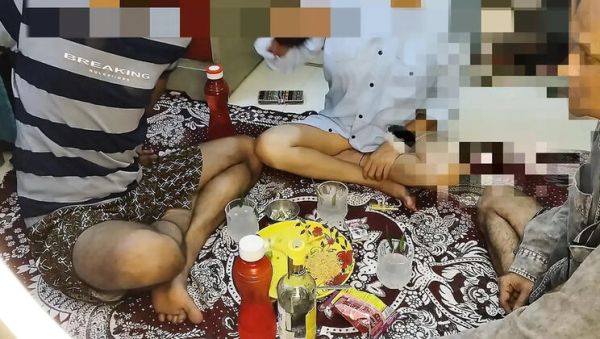 Desi Bhabhi Drinks Alcohol and Enjoys Wild Sex with Friends - Big Ass Indian MILF Fingered and Teased - veryfreeporn.com - India on v0d.com