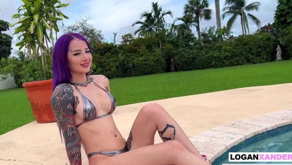 Tatted Stepsister Valerica Steele Squirts Hard for Stepbrother's Big Cock - Rough POV Sex - veryfreeporn.com on v0d.com