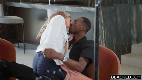 Addison Vodka Blonde Gets Used By BBC For Deep Throat & Doggystyle - porntry.com on v0d.com