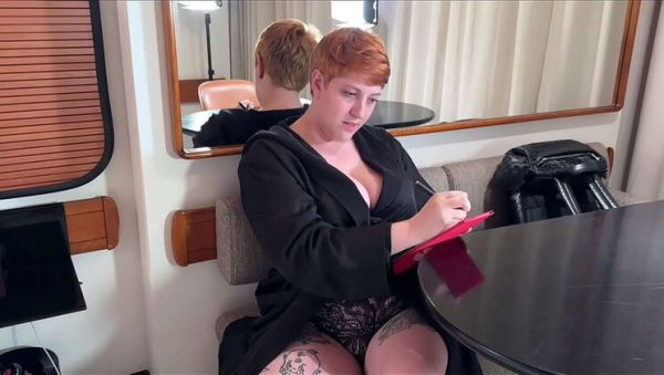Curvy Redhead Model Blowjob - Casting Couch Hotel Sex Gone Wrong - xxxfiles.com on v0d.com