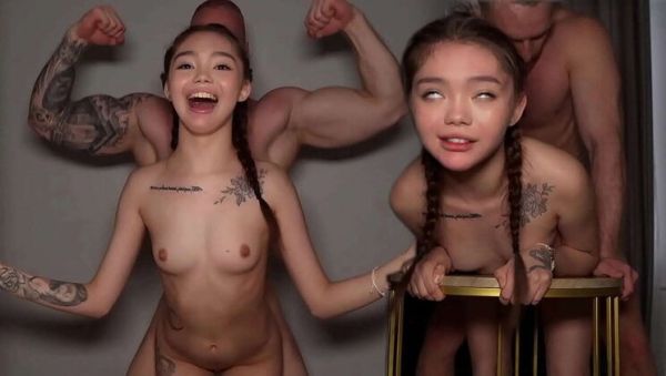 Asian Teen Slut Takes Big Cock Doggystyle - Rough Standing Sex & Cum In Mouth - veryfreeporn.com on v0d.com