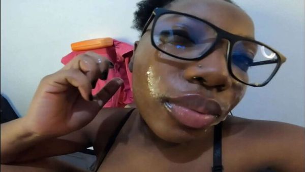 Jhodez1 Blowjob - Sloppy Deep Throat & Big Facial Cumshot on Big Boobs - Ebony Slut - porntry.com on v0d.com