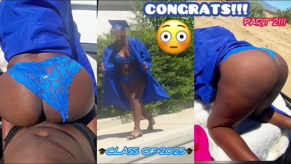Graduation Day Sex with Ttfreaky - Teen Ebony Petite Gets BBC Car Deepthroat - porntry.com on v0d.com