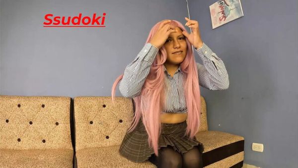 My Neighbor Cosplays My Favorite Character - Pink Hair Peruvian MILF with Big Ass Gets Creampie Fuck - xxxfiles.com - Peru on v0d.com