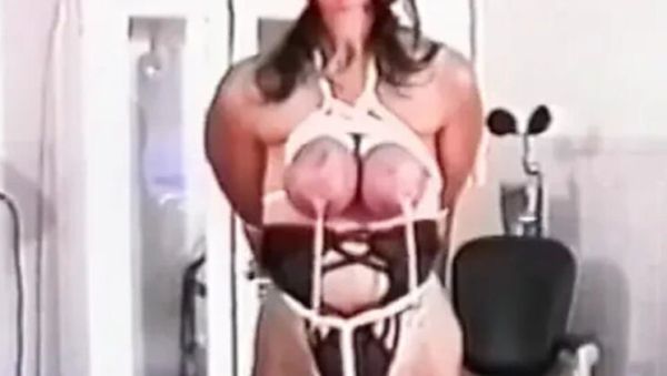Big Tits MILF Bound and Gagged by Rick Savage - Vintage Domination - veryfreeporn.com - Britain on v0d.com