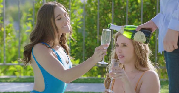 Abella Danger & Lena Paul in a sizzling FFM threesome - alphaporno.com on v0d.com