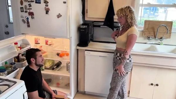 Step Sister Susie Stellar Seduces Step Brother Dante Colle For Kitchen Fuck - xxxfiles.com - Britain on v0d.com