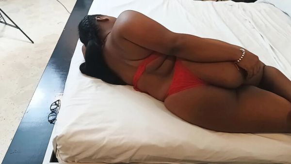 Ebony BBW roommate caught touching himself - Doggy style, deep throat and cum on face with big ass amateur - veryfreeporn.com - Brazil - Colombia on v0d.com