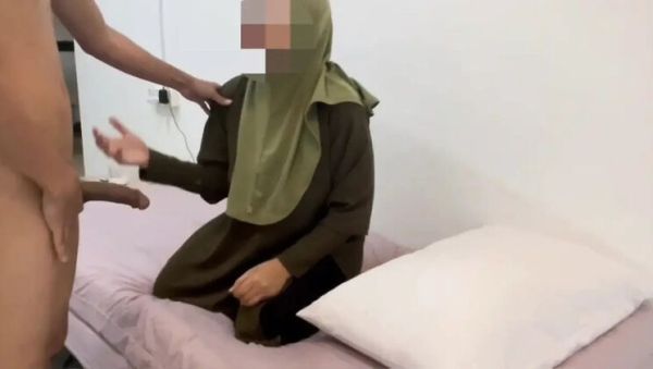 Cheating Wife Fucked by Co-Workers - Amateur Indonesian Hijab Milf Doggy Style & Blowjob - porntry.com - Malaysia - Indonesia on v0d.com