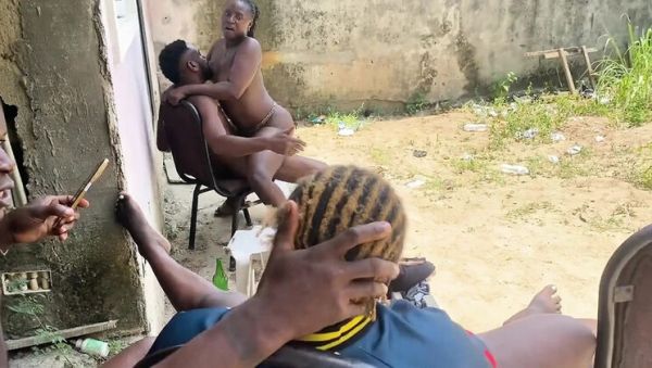 Friends Orgy Party - Amateur Gangbang with Big Ass Ebony Blowjob - veryfreeporn.com on v0d.com