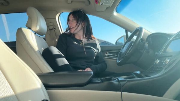 Amateur Brunette MILF Nadia Foxx Public JOI & Car Fucking 4K - porntry.com - Britain - Canada on v0d.com