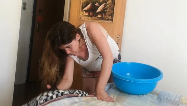 Amateur Handjob With My Brunette Stepsister - She's Scared of Getting Pregnant POV - xxxfiles.com - Britain on v0d.com