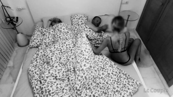 Horny Wife Friend Sneaks In Bed For Night Vision FFM Threesome - Amateur Couple & MILF - porntry.com on v0d.com