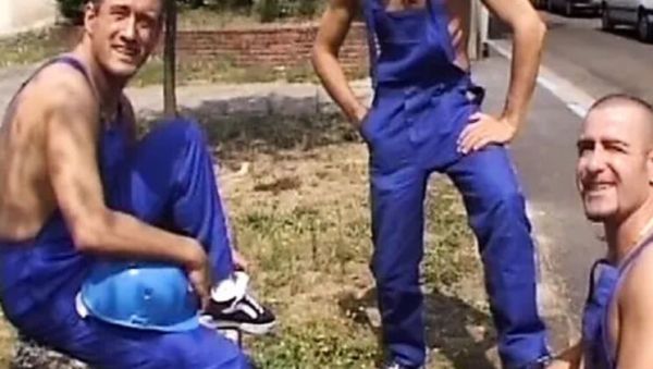 Petite French Redhead Double Penetration Threesome - Hardcore DP Fuck - veryfreeporn.com - France on v0d.com