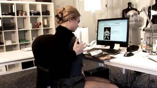 Blonde office secretary Alisha Laine fucks hard on desk - deep throat & cum in mouth - porntry.com on v0d.com