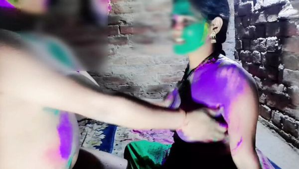 Desi Couple Hot Holi Sex Scene Hindi Audio Nude HD - veryfreeporn.com on v0d.com