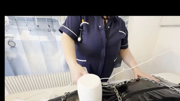 Mature BBW Dominatrix Satana Teases Bound Gimp in Medical Room - Part 3 BDSM Femdom - veryfreeporn.com - Britain on v0d.com