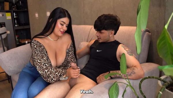 Big Tits Brunette Step Sister Catches Brother Sniffing Panties Then Fucks Him Hard - porntry.com - Usa - Spain - Colombia on v0d.com