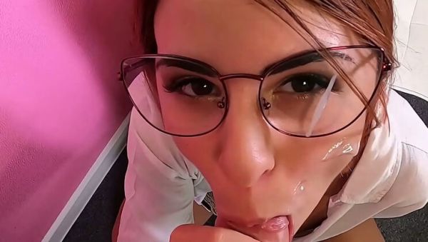 Alice Kelly Gives Mike Hardy Amazing POV Blowjob and Swallows Cum - porntry.com on v0d.com