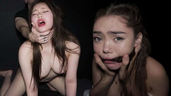 Asian Teens Take Big Dicks - Rough Threesome with Japanese Amateur Girls - veryfreeporn.com - Japan on v0d.com