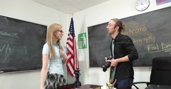 Hot for Teacher: Chad and Alexa's X-rated Classroom Lesson - alphaporno.com - Chad on v0d.com