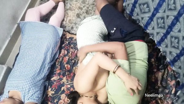 Desi Housewife Neelimaa Fucks Friend in Hot Indian Threesome - Big Ass & Tight Pussy - veryfreeporn.com - North Korea - India on v0d.com