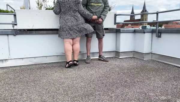 Mature MILF Handjob Makes Me Cum on Her Big Ass Outdoor - porntry.com - Ukraine on v0d.com