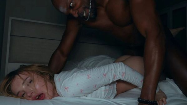 Polly Yangs Gets Her Tight Teen Pussy Fucked Hard by a Big Black Cock at Night - veryfreeporn.com - Britain on v0d.com