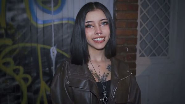Goth Cutie Takes Creampie From Ex - Rough Doggystyle POV - xxxfiles.com on v0d.com