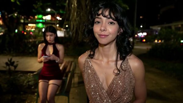 Only Anal Threesome With Petite Latinas In The Park - veryfreeporn.com - Colombia on v0d.com