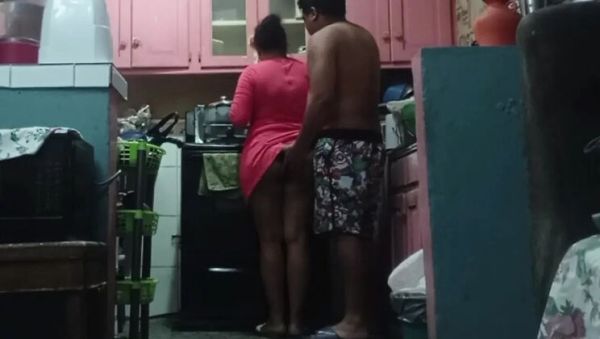 Big Ass MILF Doggy Style Fuck in Kitchen - Homemade Desi Mom Sex - xxxfiles.com on v0d.com