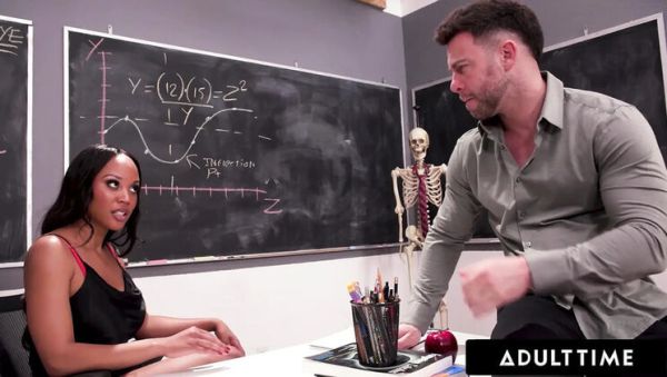 Teacher Seth Gamble Fucks Petite Student Madi Collins & Coworker August Skye Affair - veryfreeporn.com - Britain on v0d.com