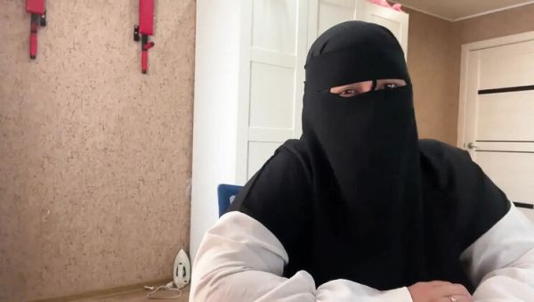 Big Arab MILF Lux Eva Shows Giant Natural Tits on Webcam Chat - porntry.com - Britain on v0d.com