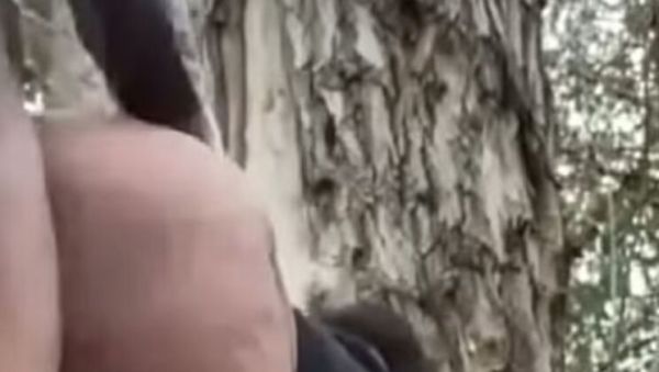 Remiskye Gets Her Tight Pussy Fucked Hard in the Woods - xxxfiles.com on v0d.com