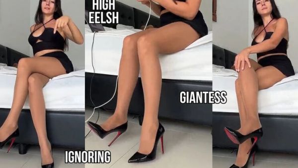 Princess Monica Giantess MILF POV - Heel Domination Foot Fetish & Femdom Humiliation - xxxfiles.com - Britain on v0d.com