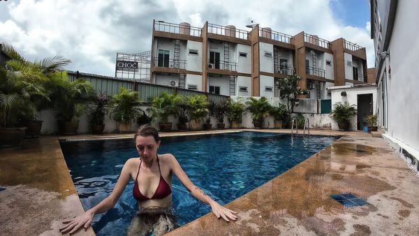 Skinny Brunette British Girl Nude Swimming Pool Sex with Huge Dick - xxxfiles.com - Britain - Japan on v0d.com